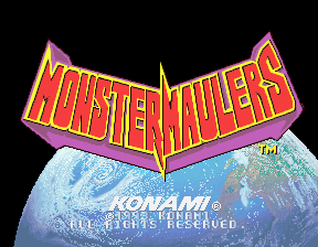 Monster Maulers (ver EAA) Title Screen
